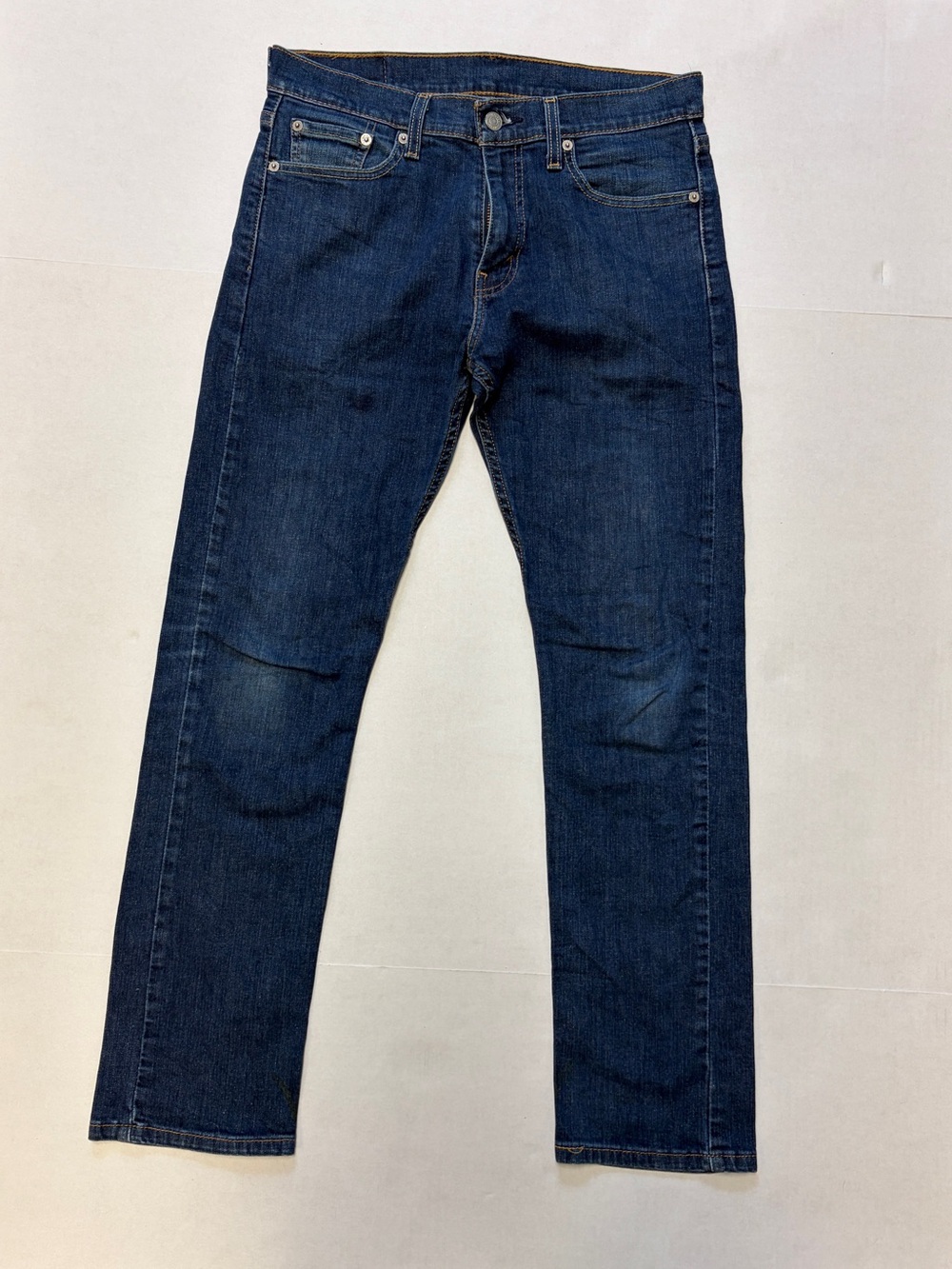 Levi’s 513 Slim Straight Jeans Men’s W29 L30 Dark Wash Denim Red Tab